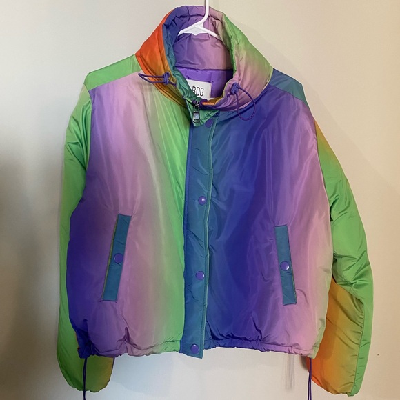 BDG Colorful Puffer Jacket - Picture 2 of 7